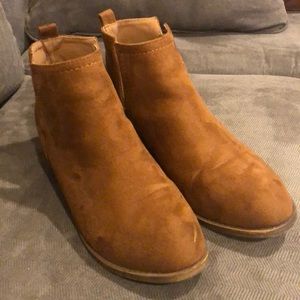 Tan Old Navy Ankle Boots